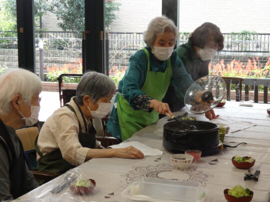 9月料理教室 写真
